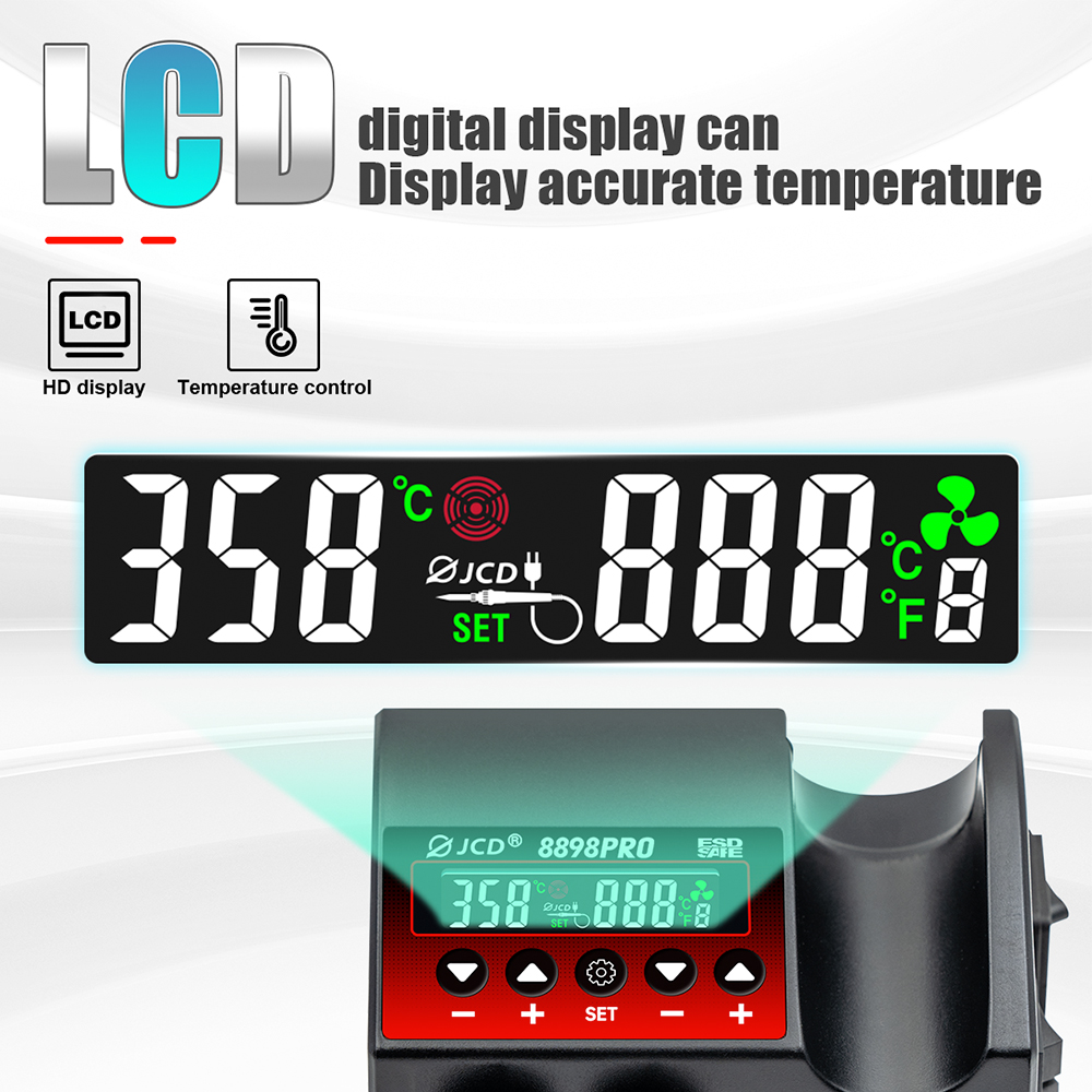 JCD 8898Pro 2 in 1 Soldering S – Heat Gun Small recenzja i cena