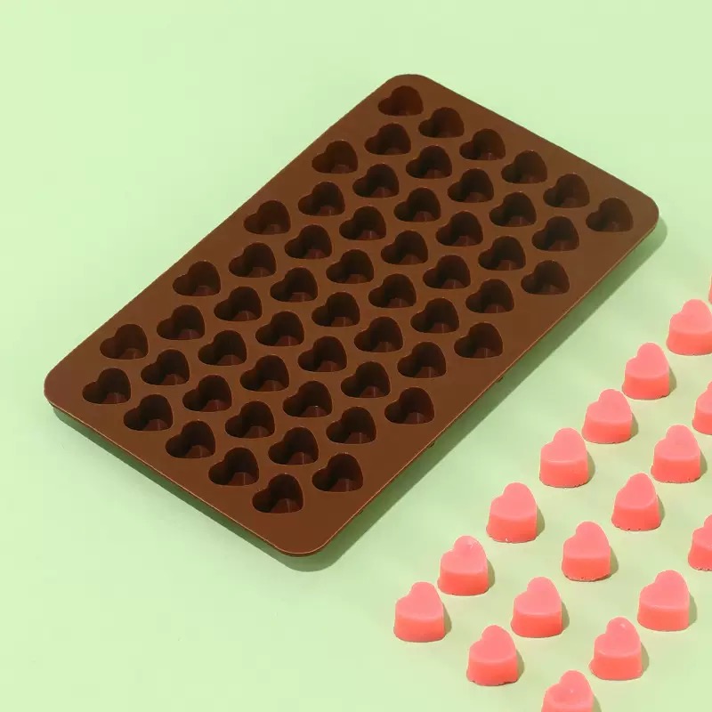 55Cavities Small Heart Silicon – Silicone Mold Tray recenzja i cena