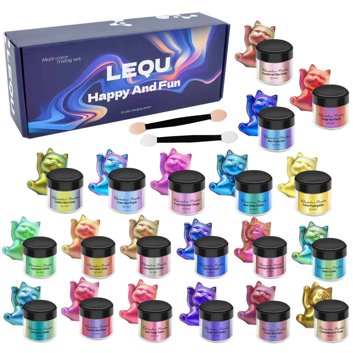 1 Set Chameleon Powder Nail Ch – Resin Glitter Pack recenzja i cena