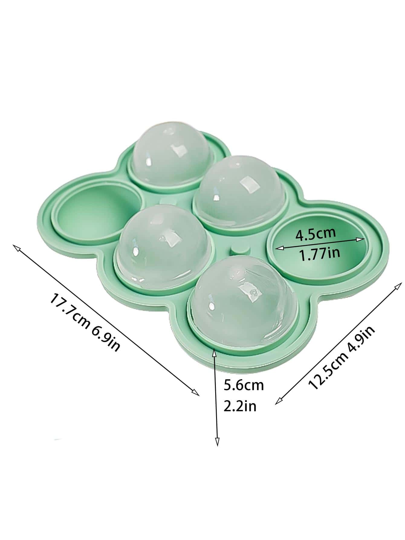 1pc Silicone 6-Cavity Ice Ball – Silicone Mold Tray recenzja i cena
