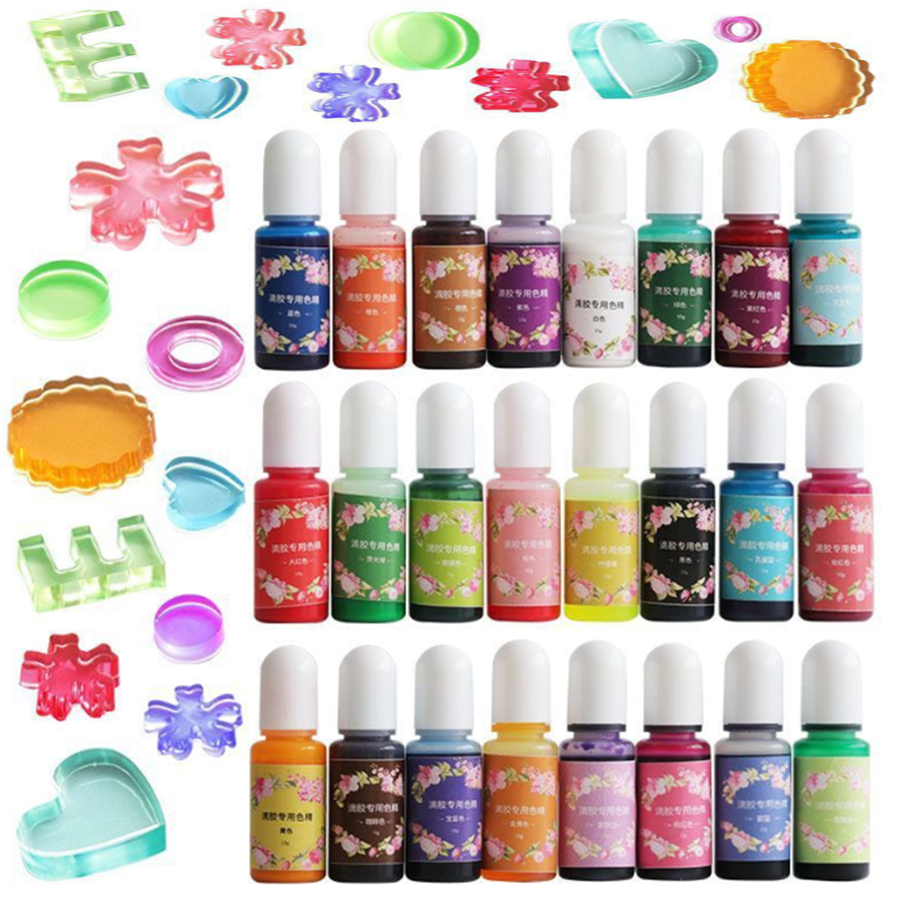 26 Colors 10ml Epoxy Resin Pig – Epoxy Uv Resin Kit recenzja i cena