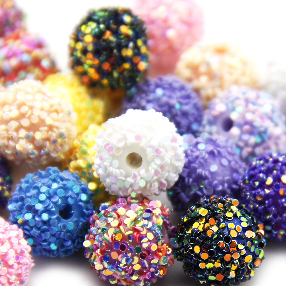 5pcs/pack Glitter Resin Beads, – Resin Glitter Pack recenzja i cena