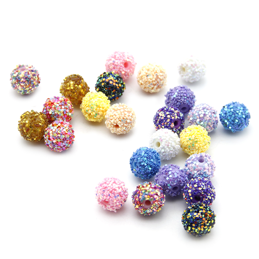 5pcs/pack Glitter Resin Beads, – Resin Glitter Pack recenzja i cena