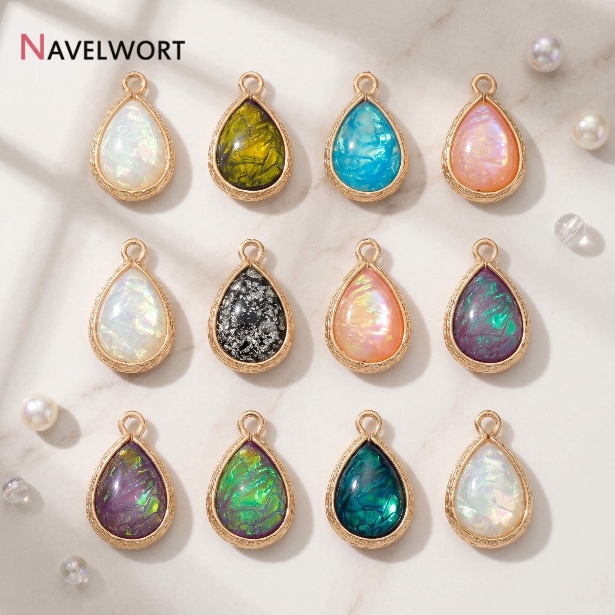 18K Gold Plated Brass With Res – Resin Craft Projects recenzja i cena