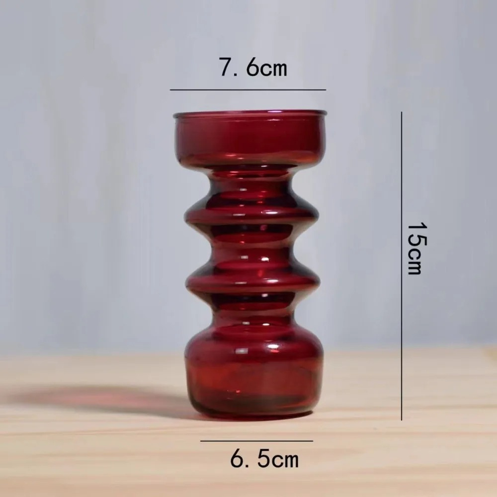 Colorful Vases Glass Ornaments – Dried Flower Bulk recenzja i cena