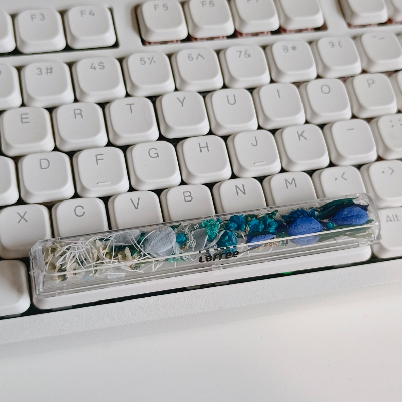 Spacebar Keycap Custom Preserv – Flower Preservation Resin recenzja i cena
