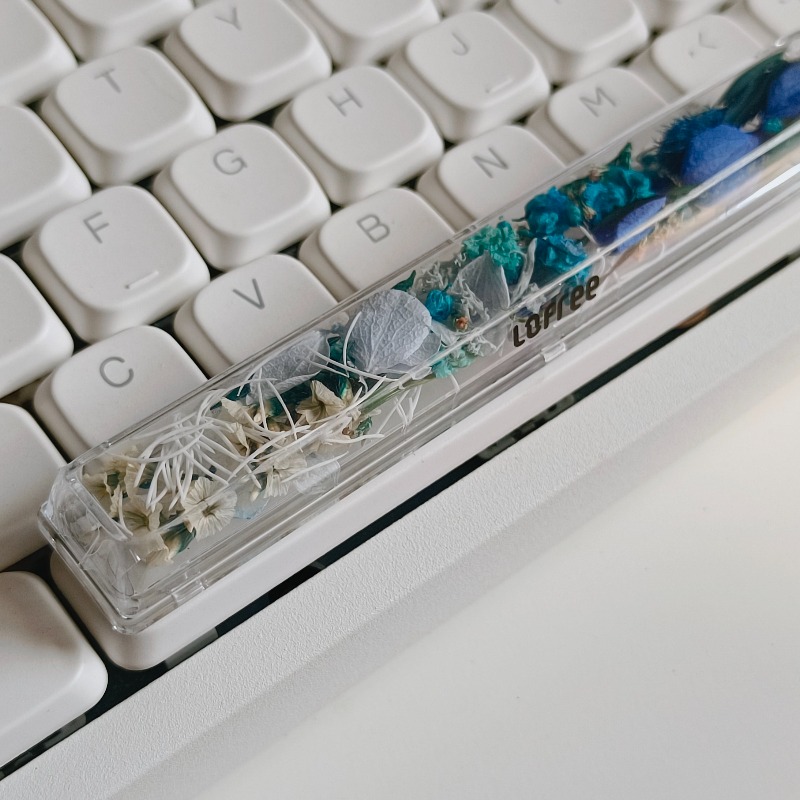 Spacebar Keycap Custom Preserv – Flower Preservation Resin recenzja i cena