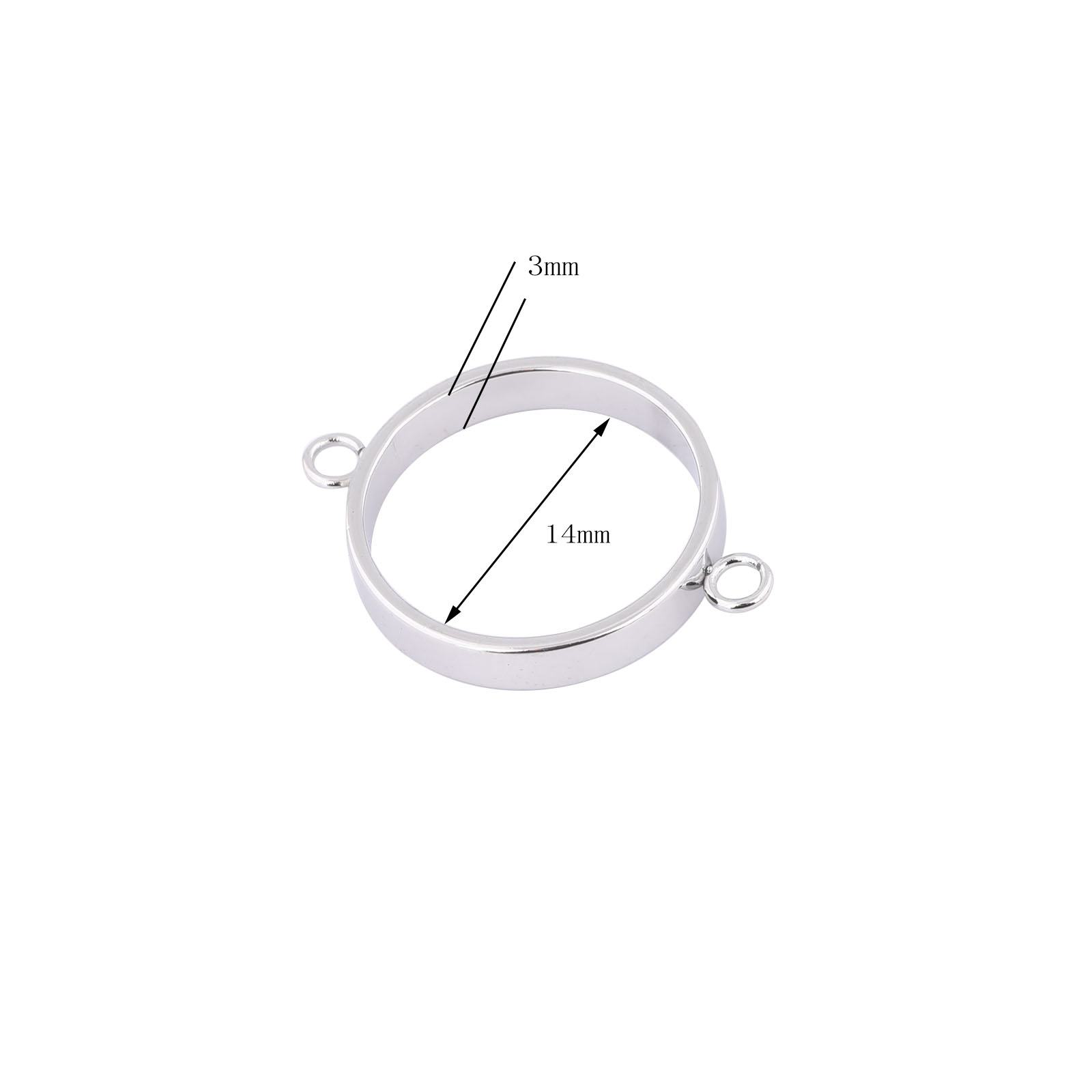 10pcs Stainless Steel 14mm Ope – Resin Craft Projects recenzja i cena