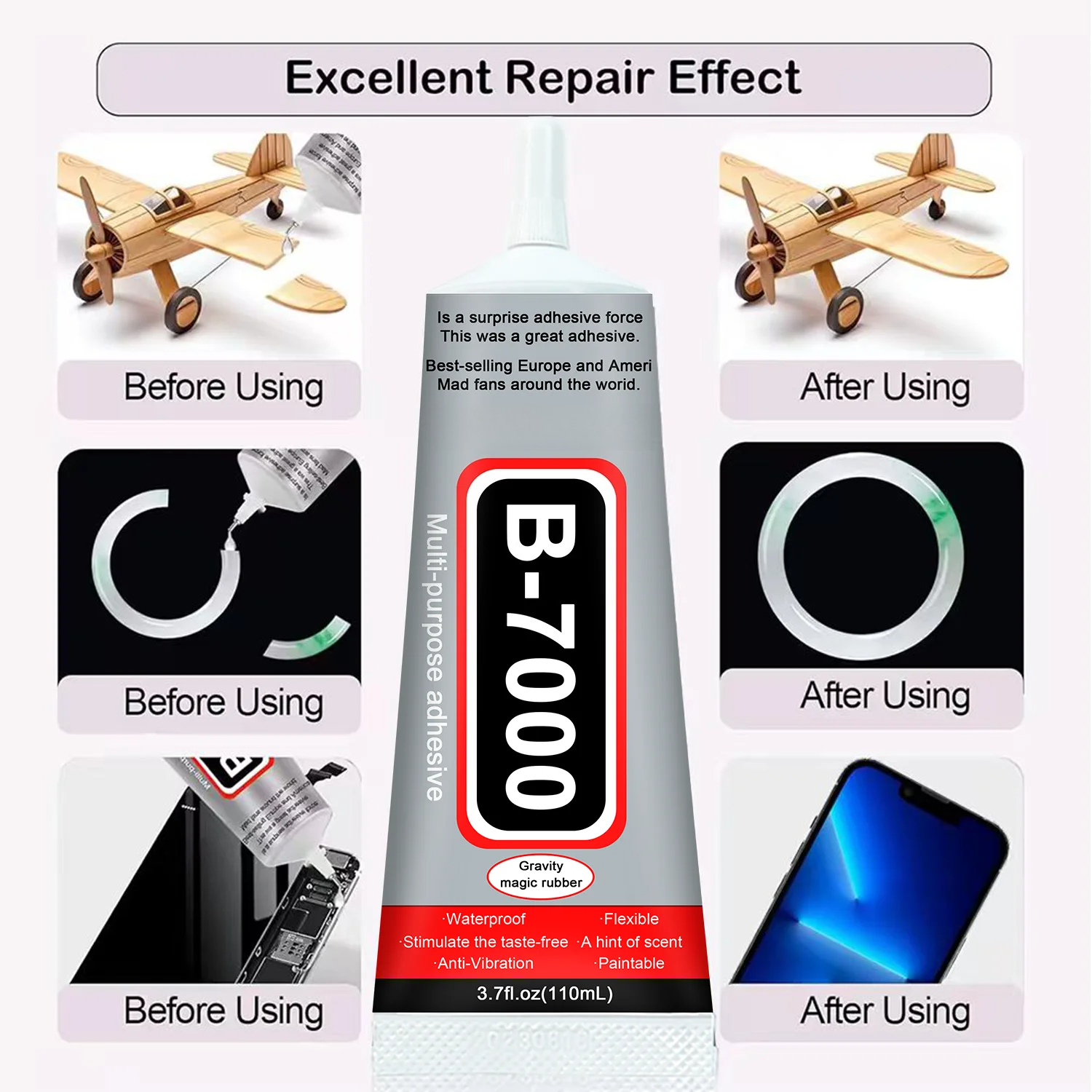1-10Pcs B-7000 Super Glue Lool – Crafting Resin recenzja i cena