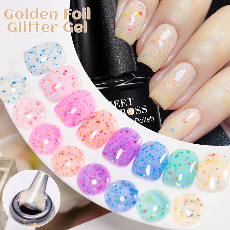 7ML MEET ACROSS Golden foil gl – Gold Foil Flakes recenzja i cena