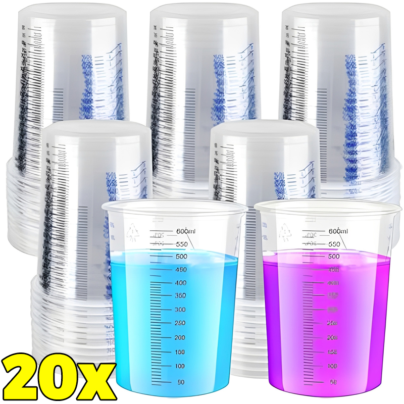 Transparent Plastic Measuring  – Mixing Cup Silicone recenzja i cena