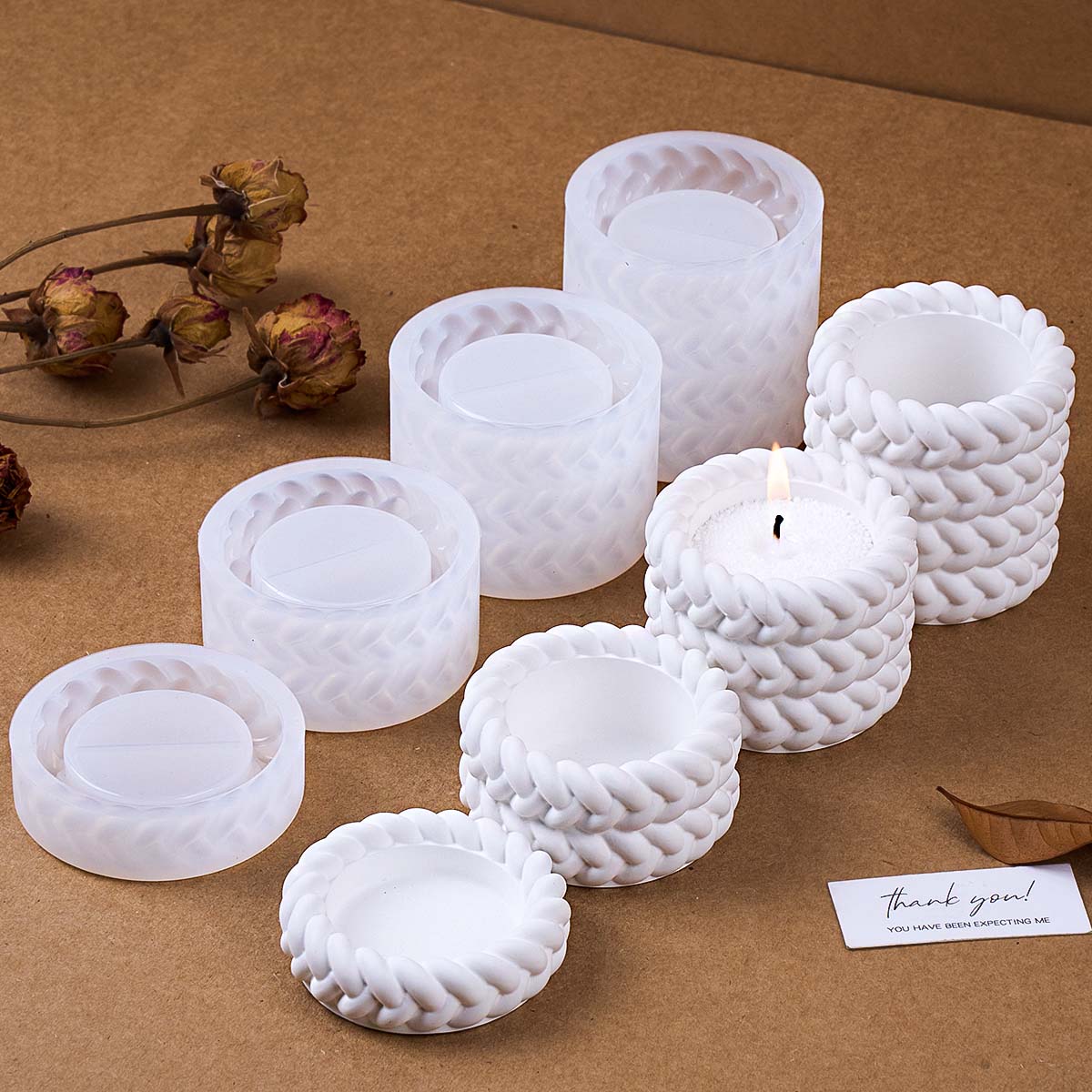1/2/3/4 Floors Hemp Rope Candl – Serving Tray Mold recenzja i cena