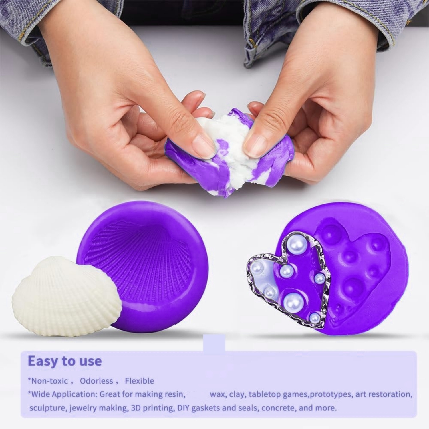 Silicone Putty - Flexible Sili – Resin Craft Kit recenzja i cena