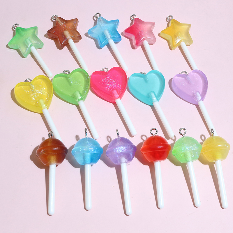 10pcs Mixed Colors Resin Cute  – Flower Preservation Resin recenzja i cena