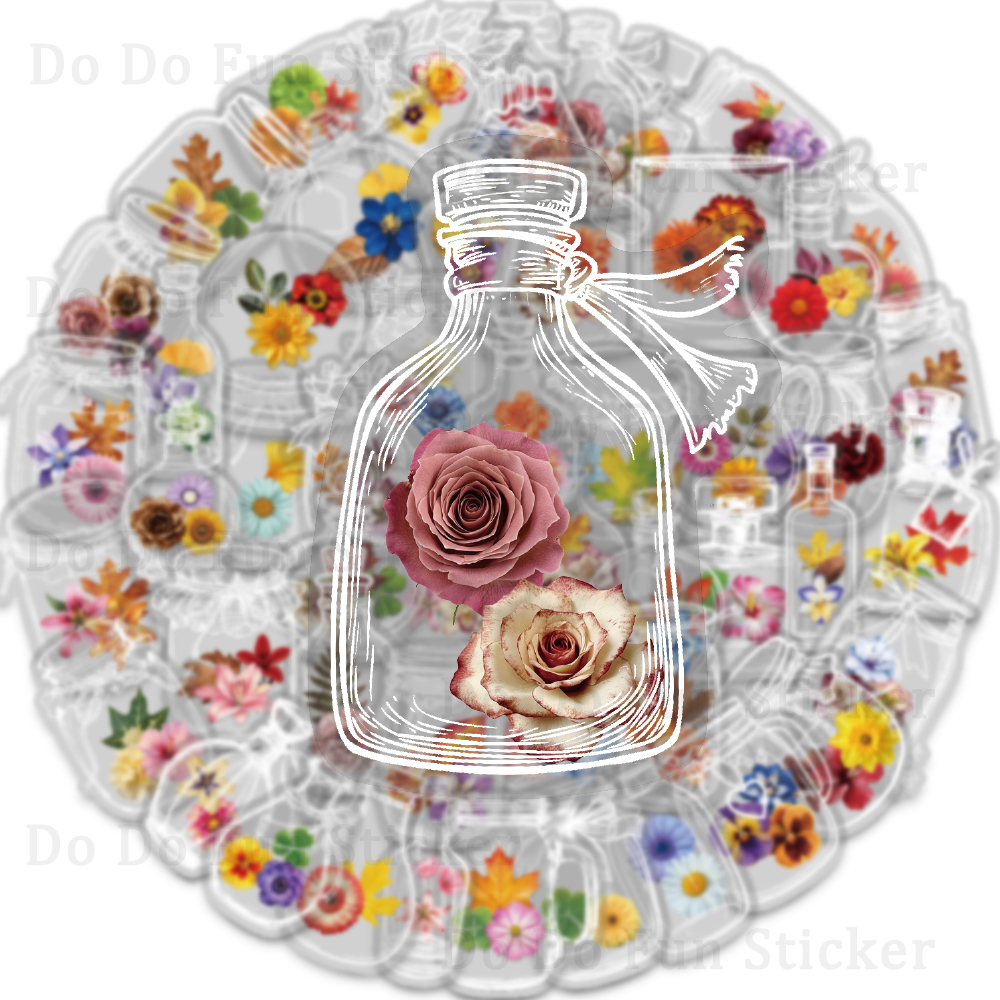 50PCS Glass Bottles with Dried – Dried Flower Bulk recenzja i cena