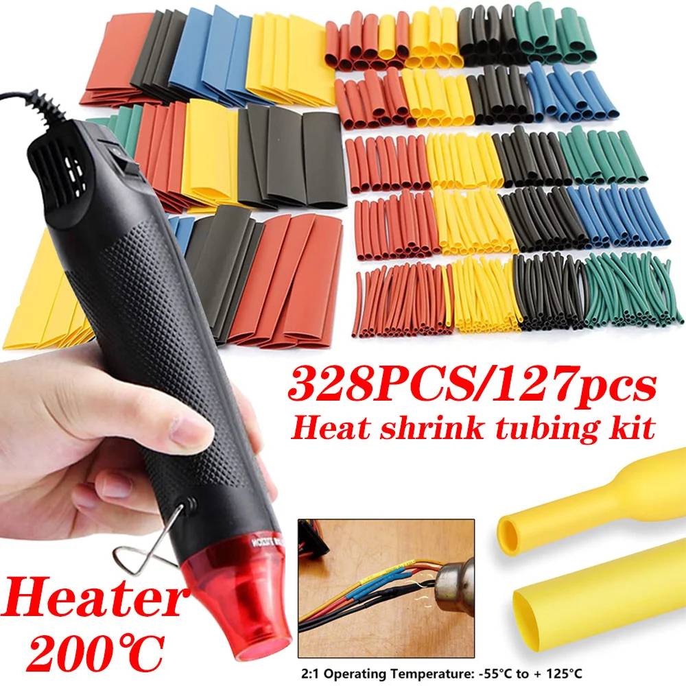 580/530/127PCS Heat Shrink Tub – Heat Gun Small recenzja i cena