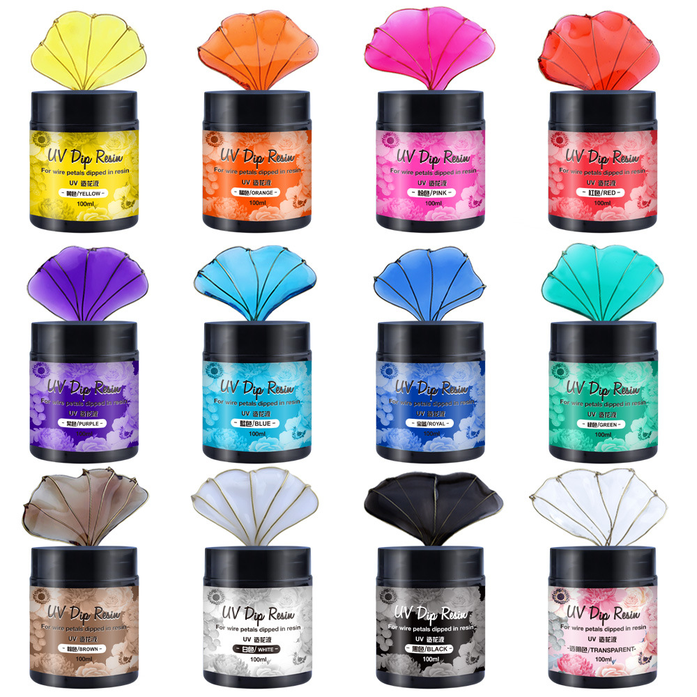 40/100ml UV DIP RESIN High Tra – Flower Preservation Resin recenzja i cena