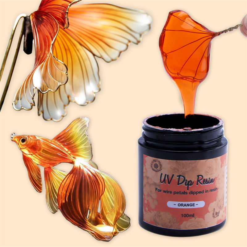 40/100ml UV DIP RESIN High Tra – Flower Preservation Resin recenzja i cena