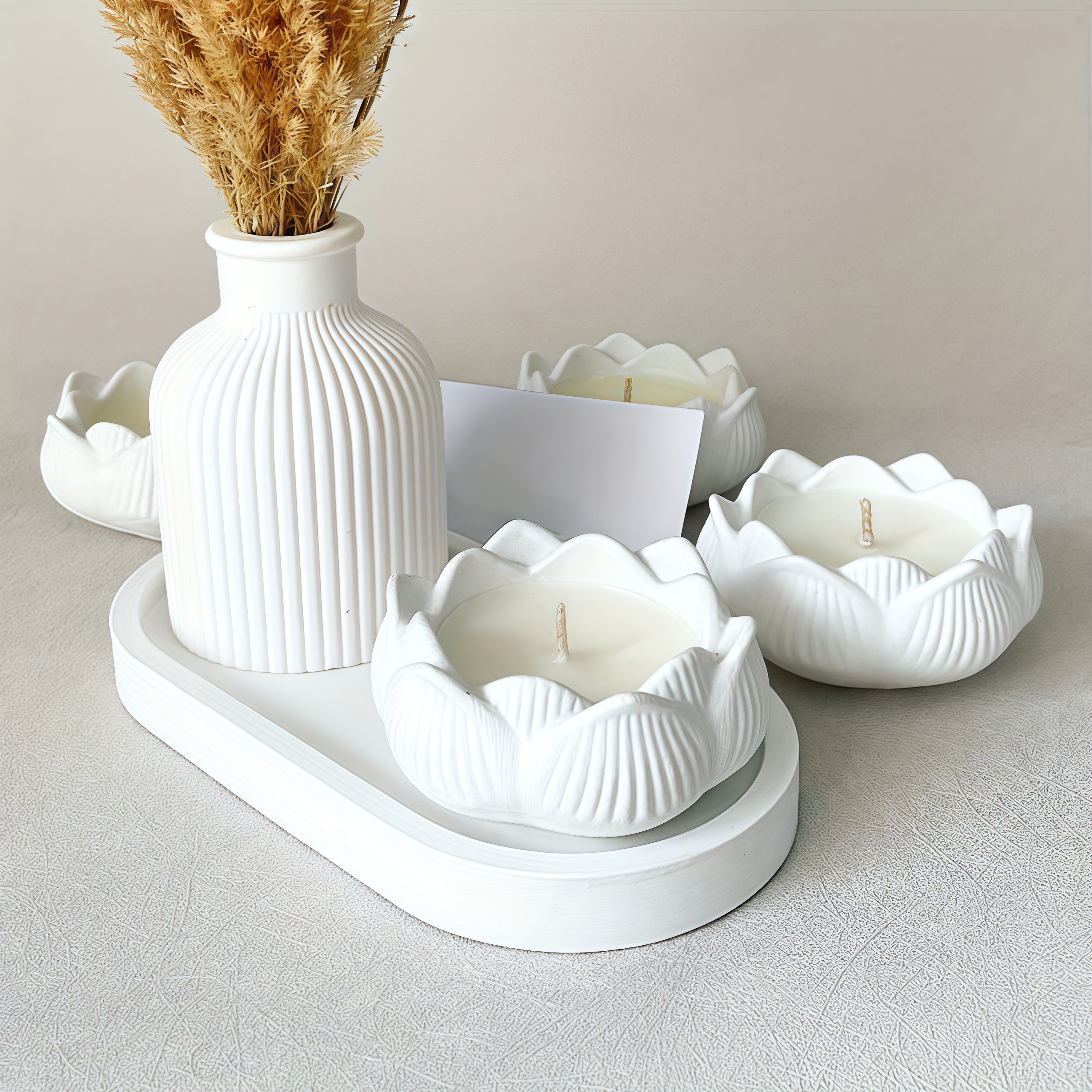 3pcs Silicone Mold Vases, Oval – Serving Tray Mold recenzja i cena