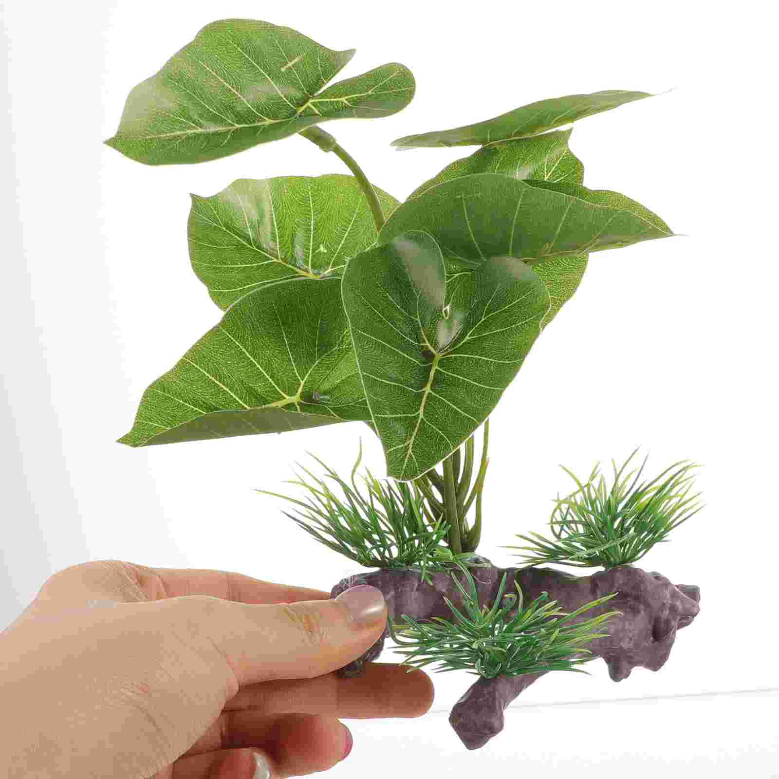 Fish Tank Artificial Water Pla – Terrarium Moss Art recenzja i cena