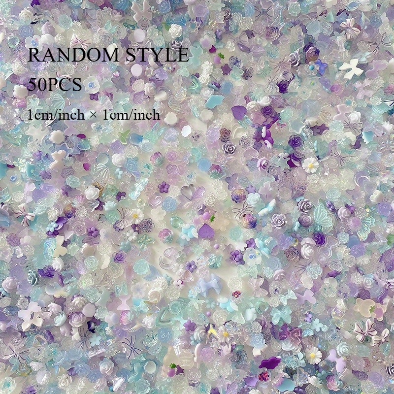 50pcs/pack Luminous Light Resi – Resin Glitter Pack recenzja i cena
