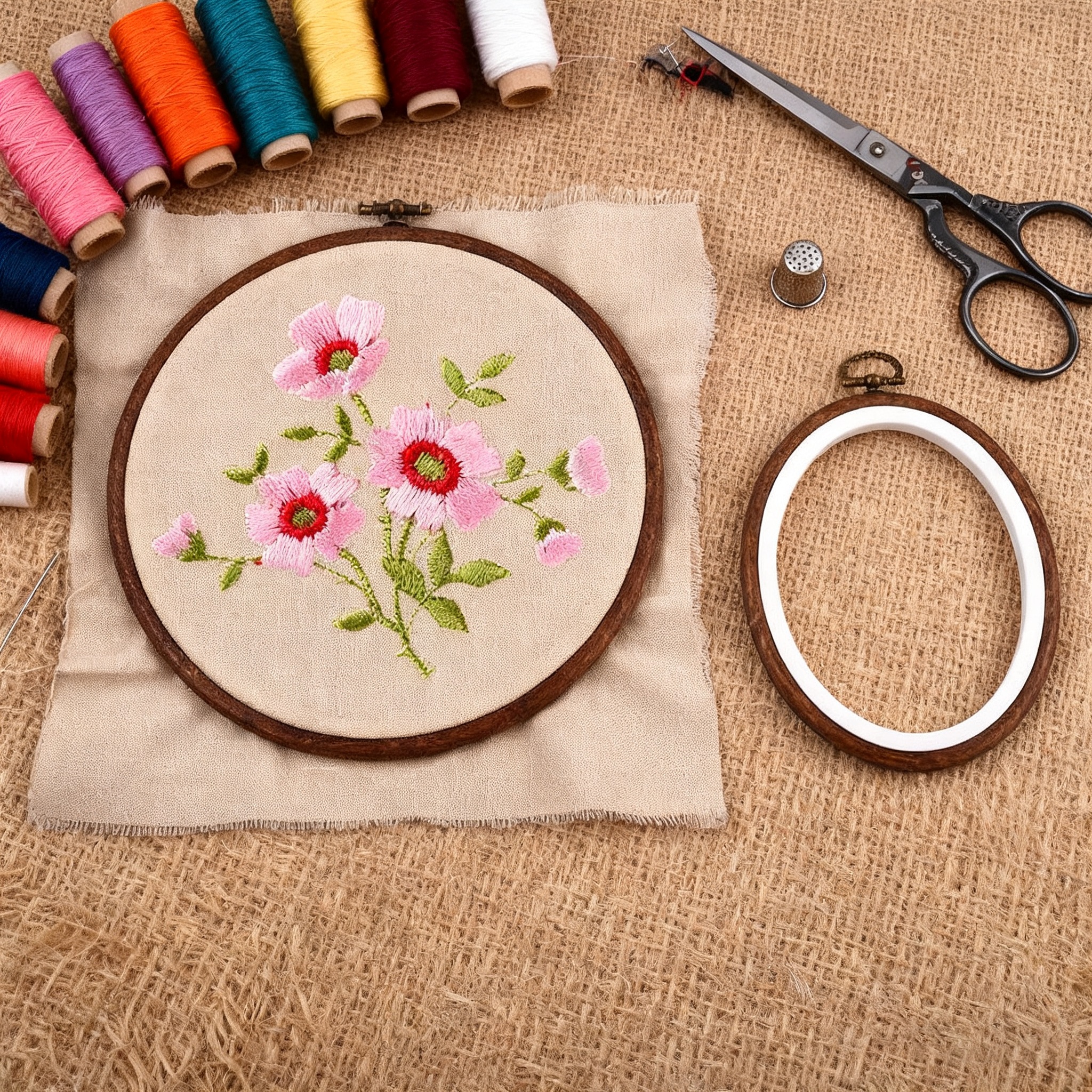 10PCS Sewing Tool Round Oval I – Wood Ring Blank recenzja i cena
