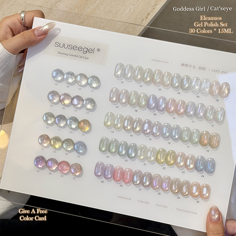 Sheer Cat Eye Gel Polish 30 Co – Resin Glitter Pack recenzja i cena