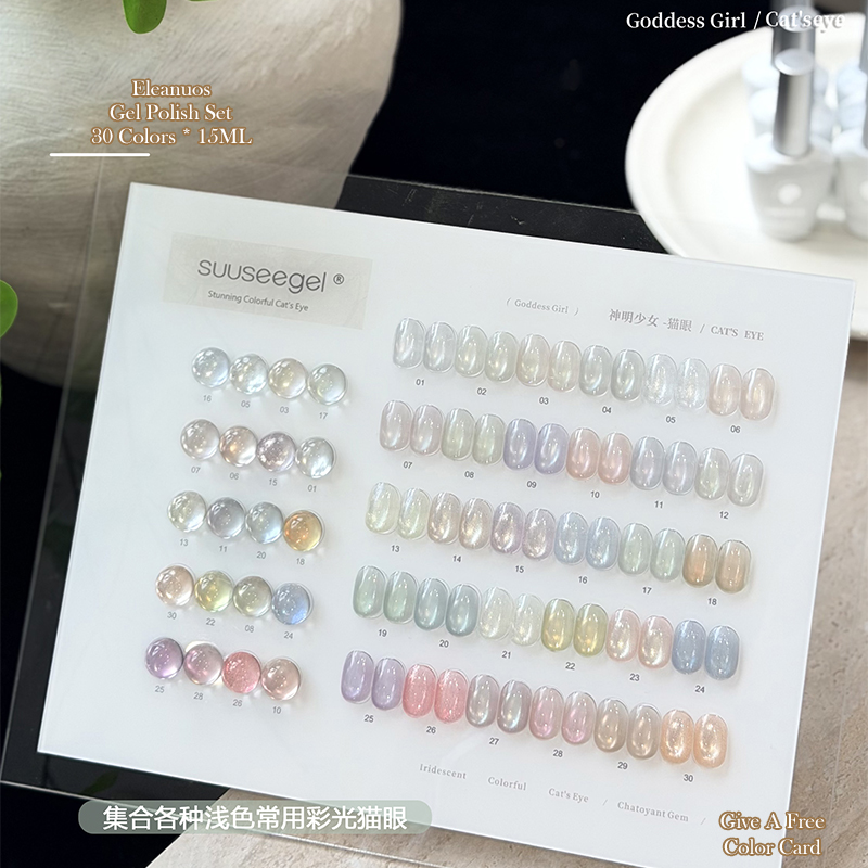 Sheer Cat Eye Gel Polish 30 Co – Resin Glitter Pack recenzja i cena