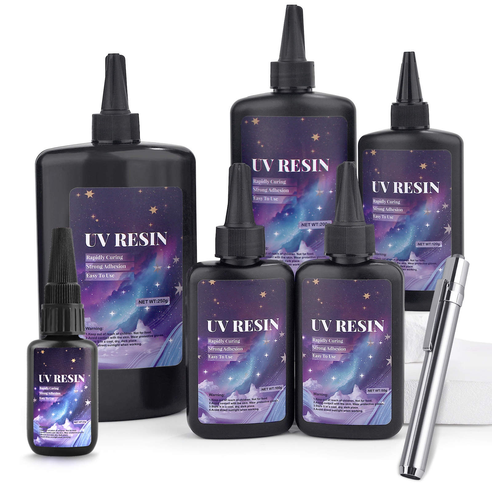 25/50/100/120/200/250g UV Fix  – Epoxy Uv Resin Kit recenzja i cena