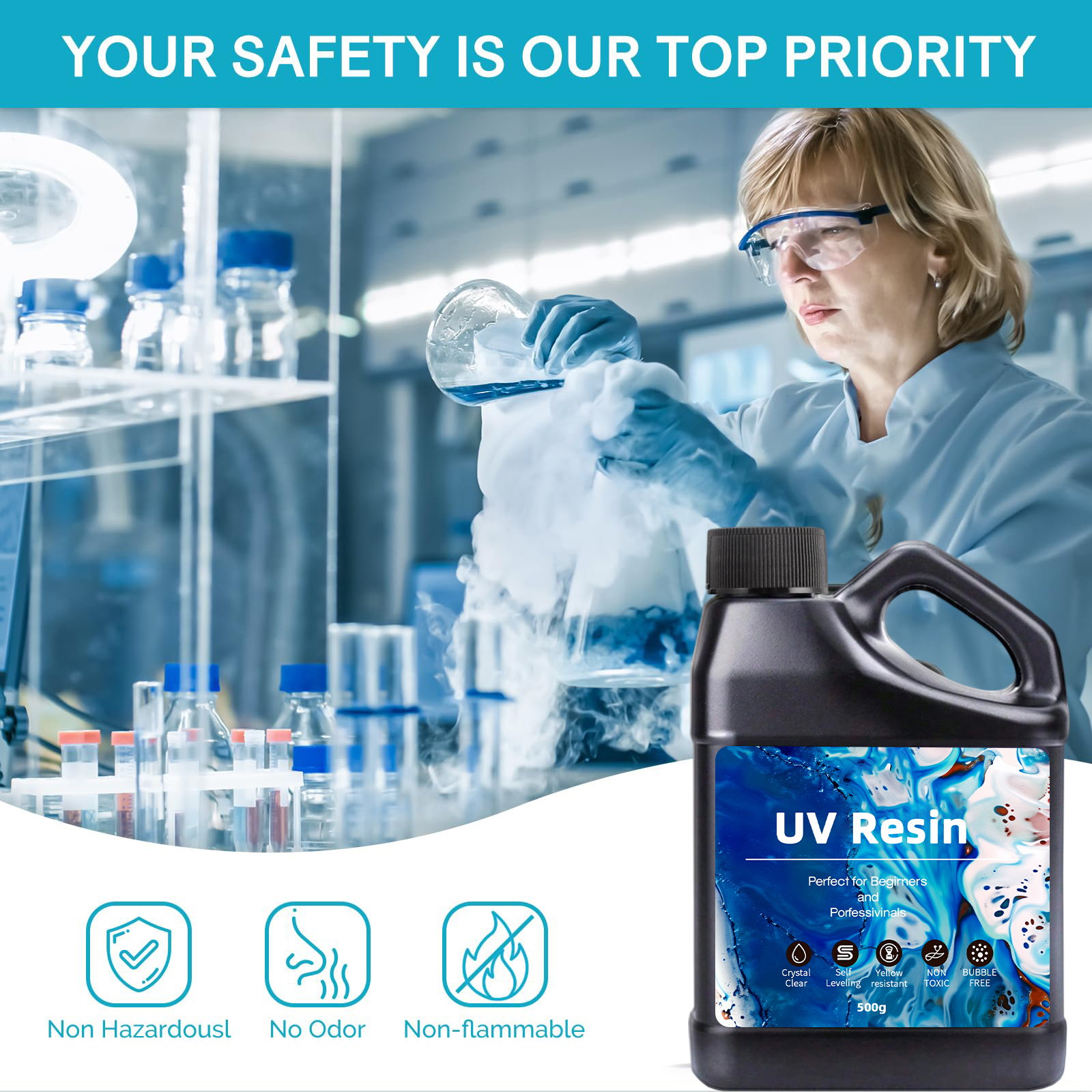 UV Resin 500-1000g -Bulk Upgra – Epoxy Uv Resin Kit recenzja i cena