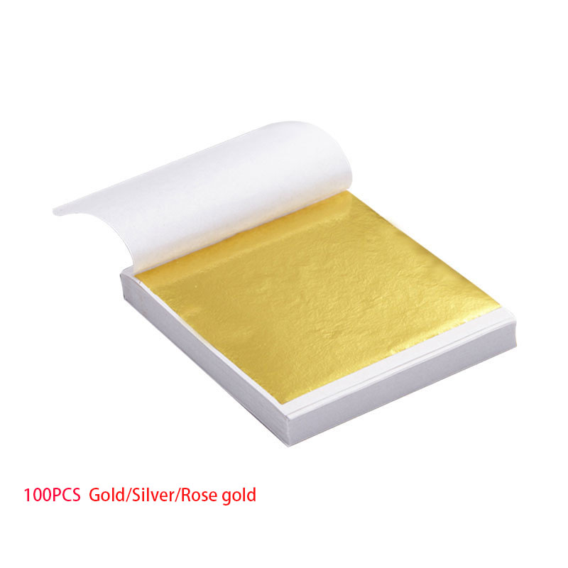 100pcs  Art Craft Design Paper – Gold Foil Flakes recenzja i cena