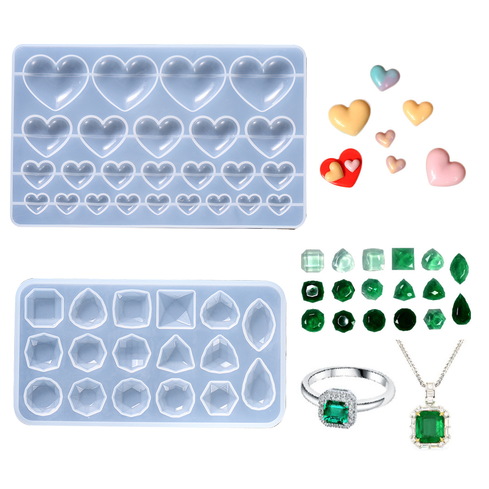 Love Heart Silicone Mold Jewel – Flower Preservation Resin recenzja i cena