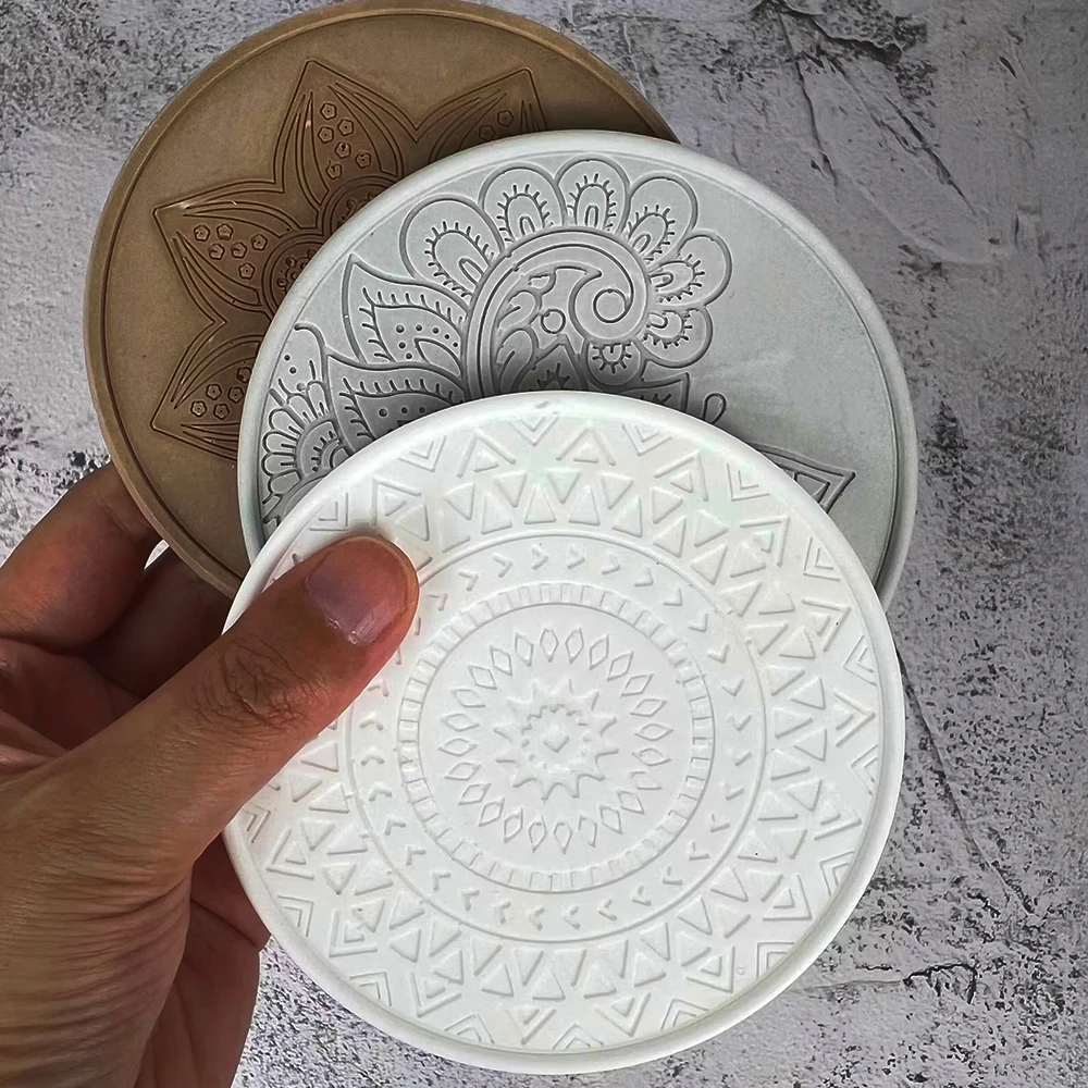 Mandala Round Coaster Resin Si – Coaster Mold Round recenzja i cena