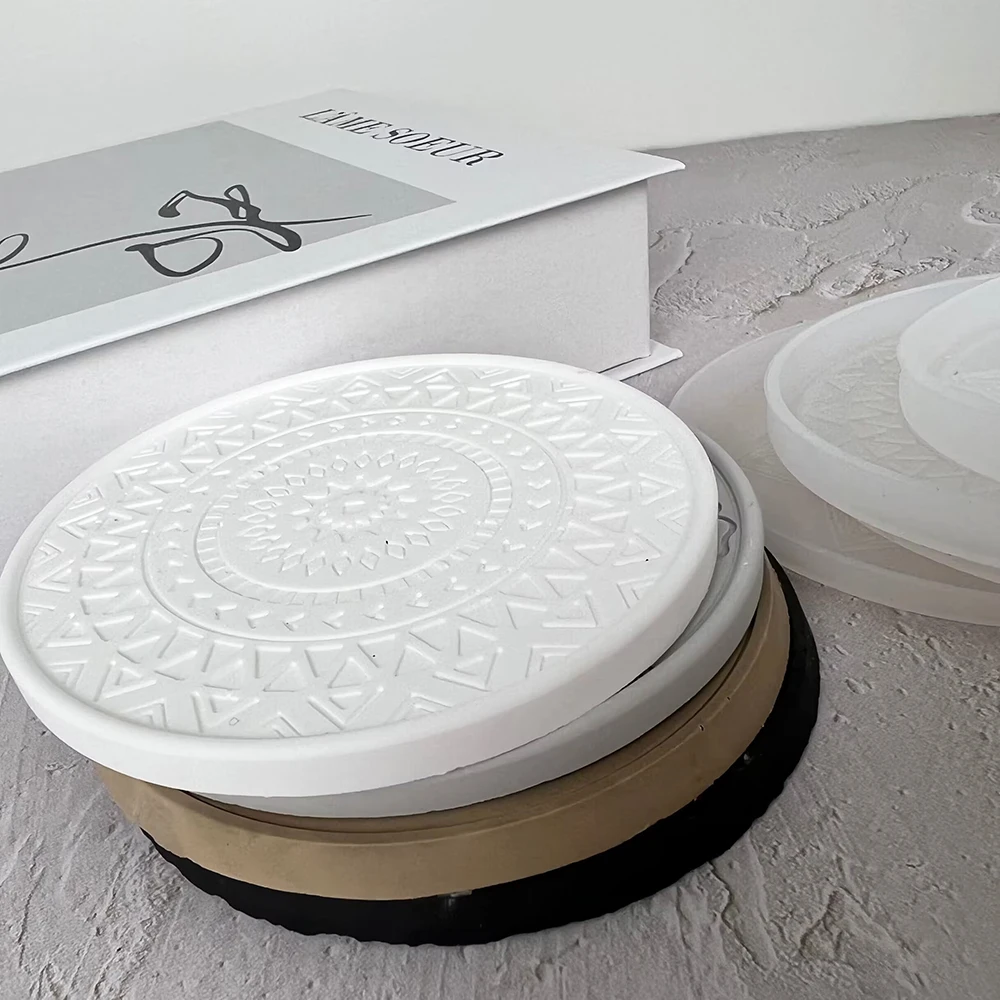 Mandala Round Coaster Resin Si – Coaster Mold Round recenzja i cena