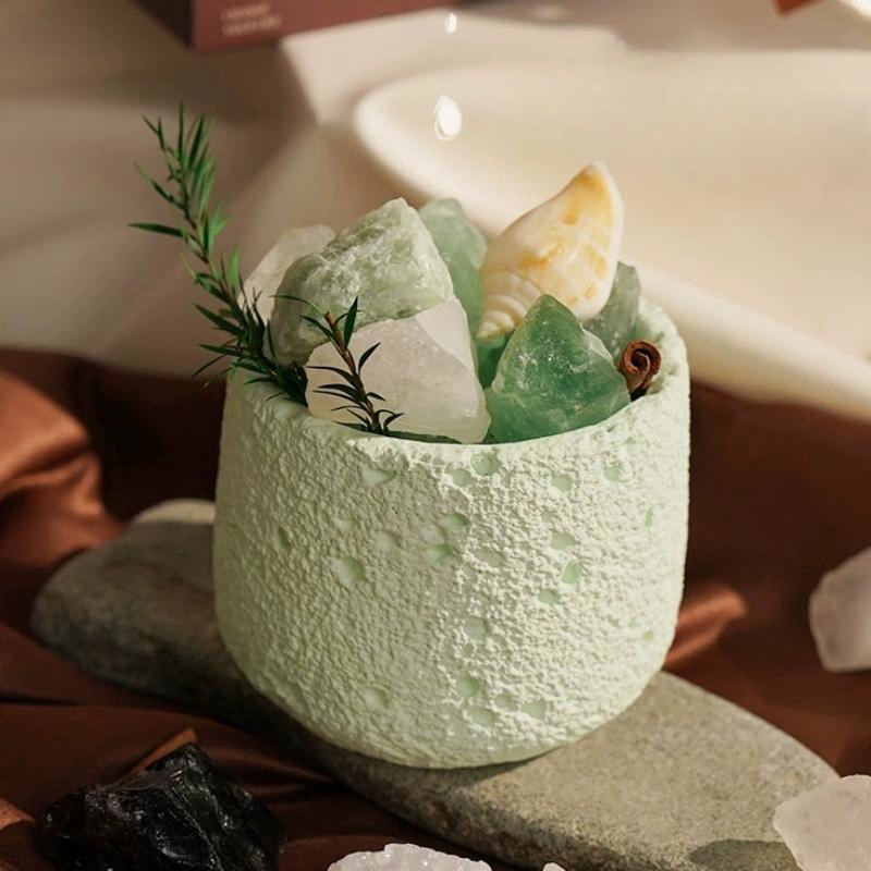 Creative Round Concrete Flower – Coaster Mold Round recenzja i cena