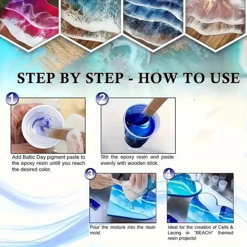 24 Colors/8 Colors 5g 0.18oz P – Resin Pigment Set recenzja i cena