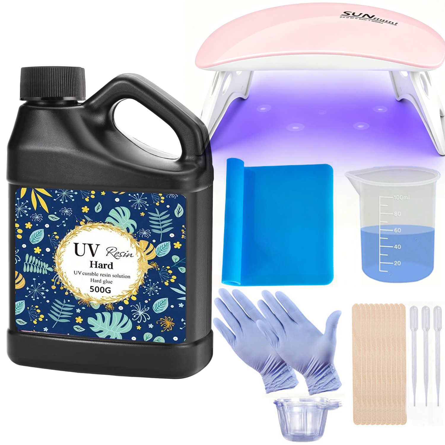 Crystal Clear&Low Odor,UV Ligh – Epoxy Uv Resin Kit recenzja i cena