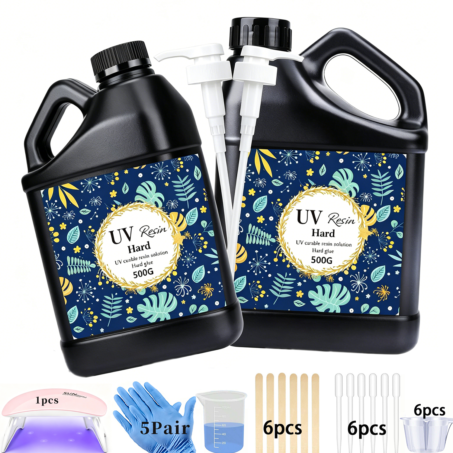 Crystal Clear&Low Odor,UV Ligh – Epoxy Uv Resin Kit recenzja i cena