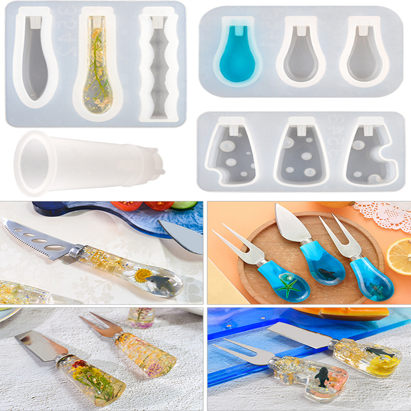 DM379 Knife And Fork Handle Re – Flower Preservation Resin recenzja i cena