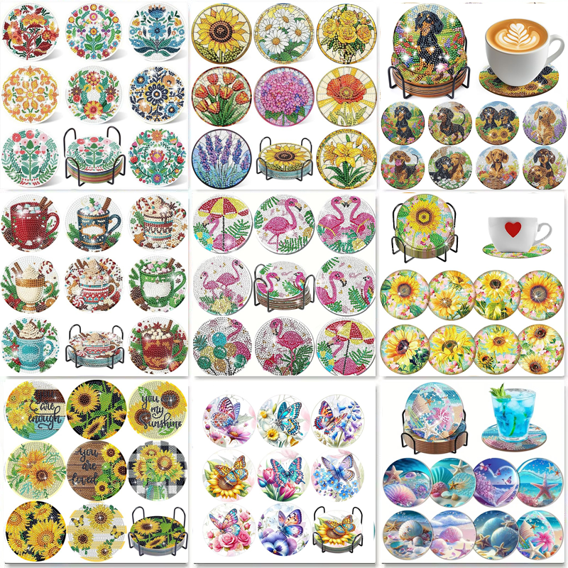 8-piece set/Diamond painting c – Resin Craft Kit recenzja i cena