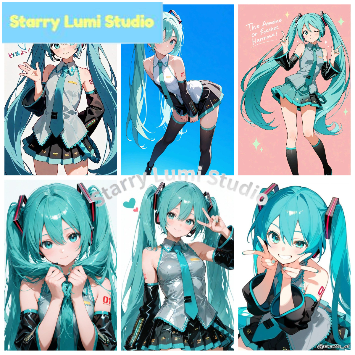 Hatsune Miku Diamond painting  – Resin Craft Supplies recenzja i cena