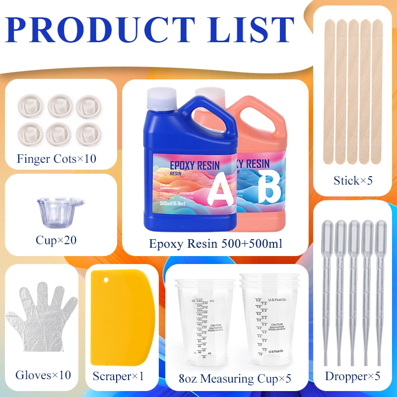 Easy Mixing Epoxy Resin Kit Cr – Epoxy Uv Resin Kit recenzja i cena