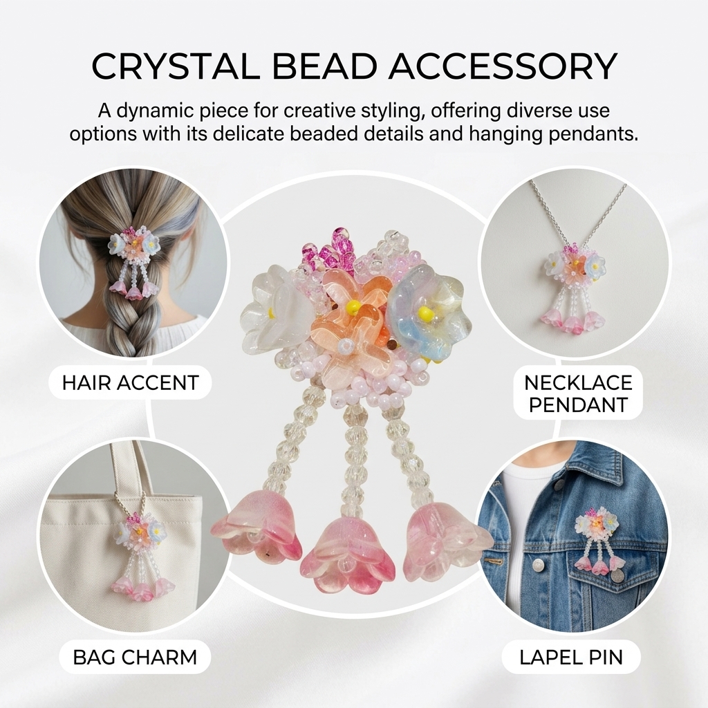 Resin Crystal Flower Tassel Pe – Flower Preservation Resin recenzja i cena