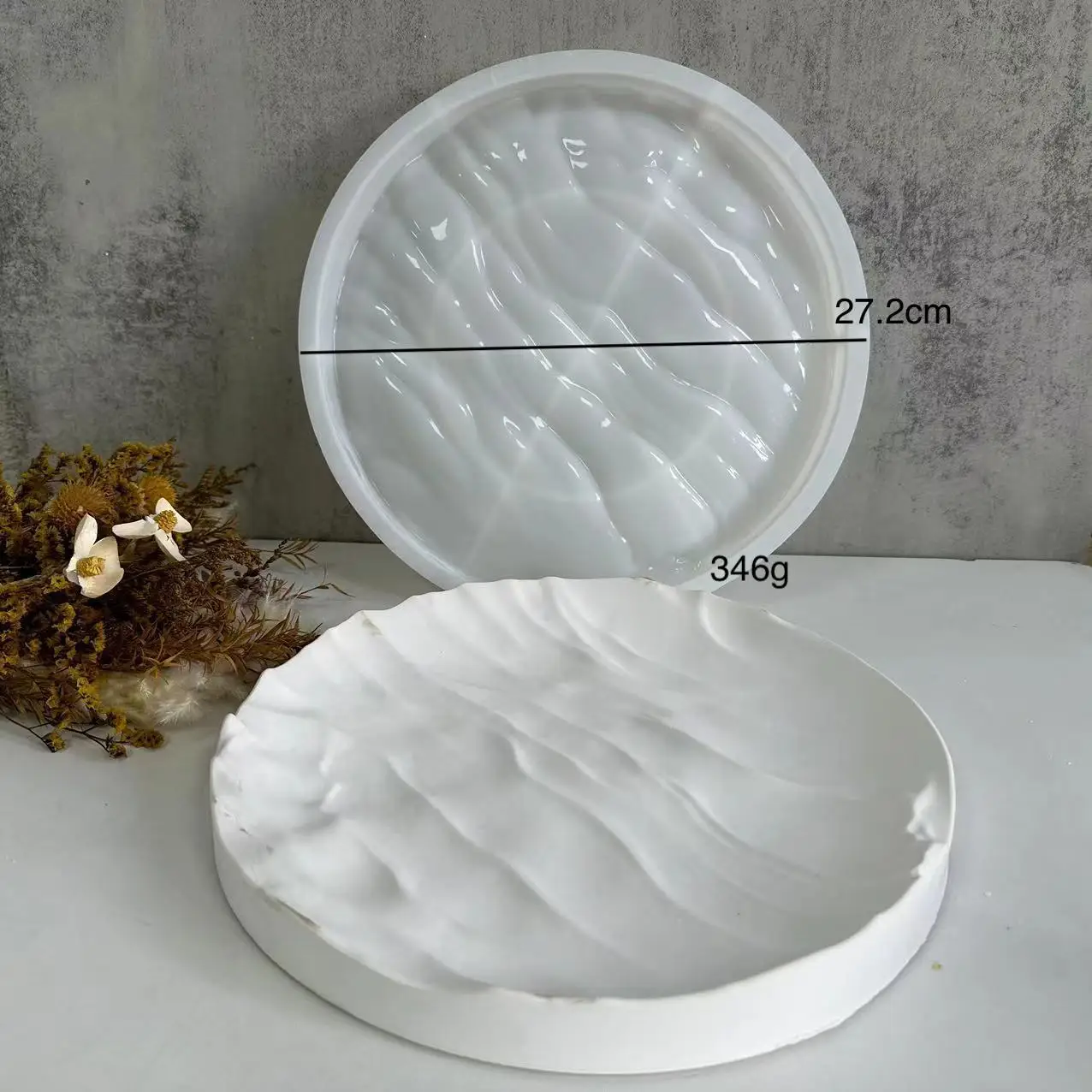 Irregular Ocean Waves Large Ro – Coaster Mold Round recenzja i cena