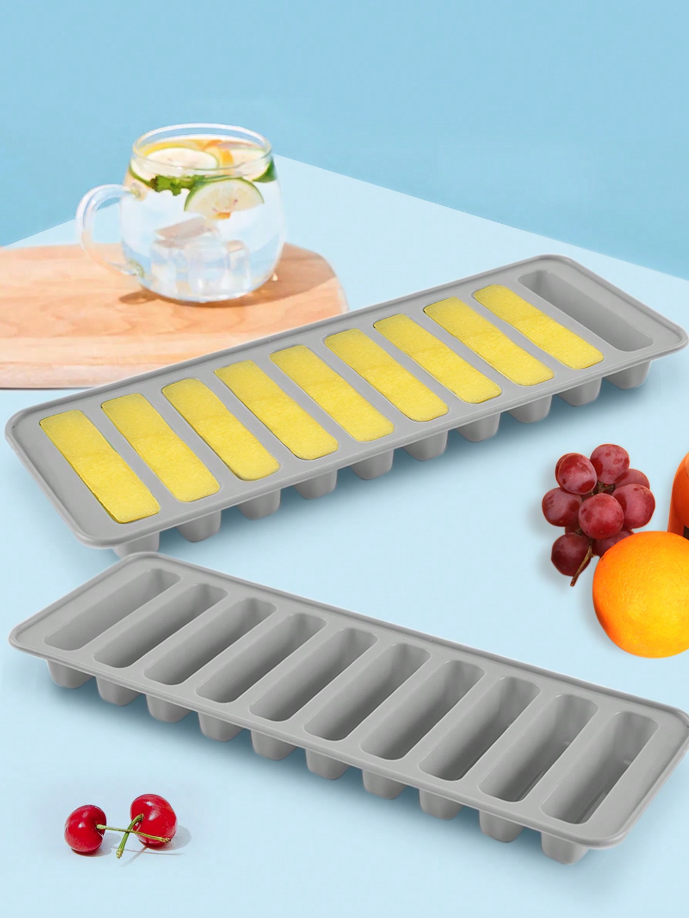 1pc Multi-grid Ice Cube Mold,  – Silicone Mold Tray recenzja i cena