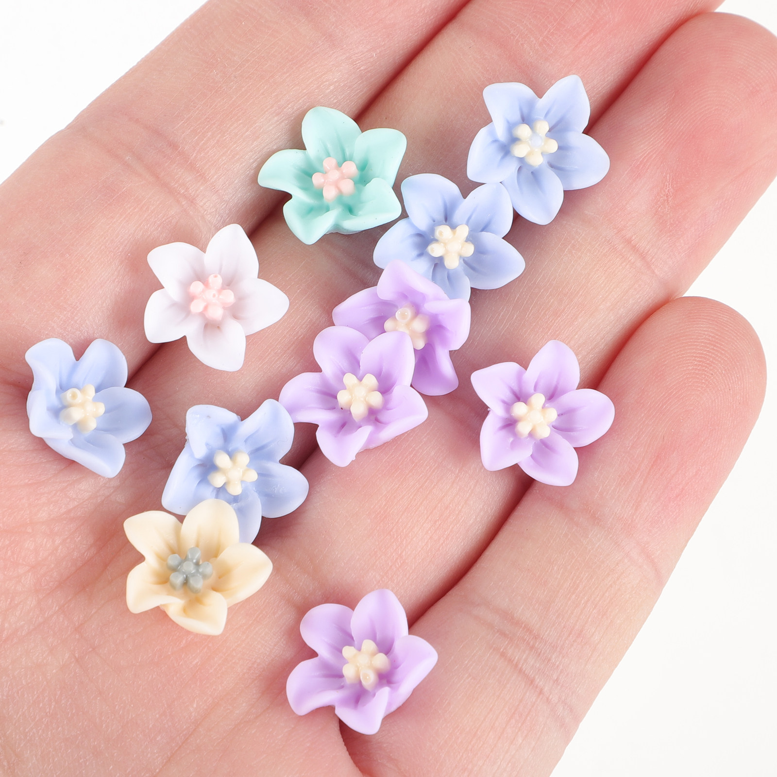 200Pcs Resin Flower Charms Fin – Resin Craft Supplies recenzja i cena