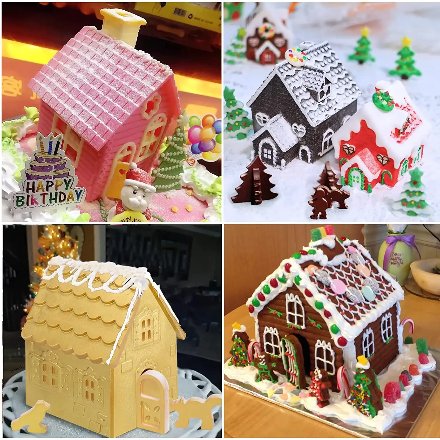 Christmas House Building block – Silicone Mold Tray recenzja i cena