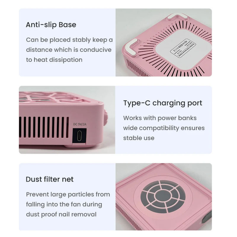 Rechargeable Nail Dust Collect – Vacuum Chamber Small recenzja i cena