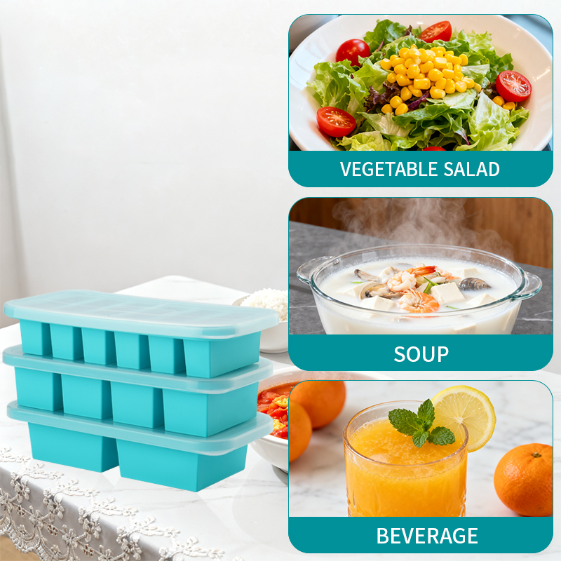 2 or 3-piece Silicone Freezer  – Serving Tray Mold recenzja i cena