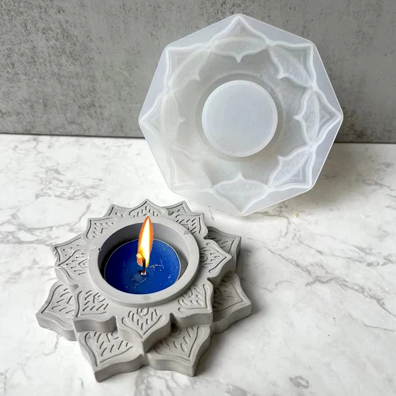Concrete Candle Jar Silicone M – Serving Tray Mold recenzja i cena